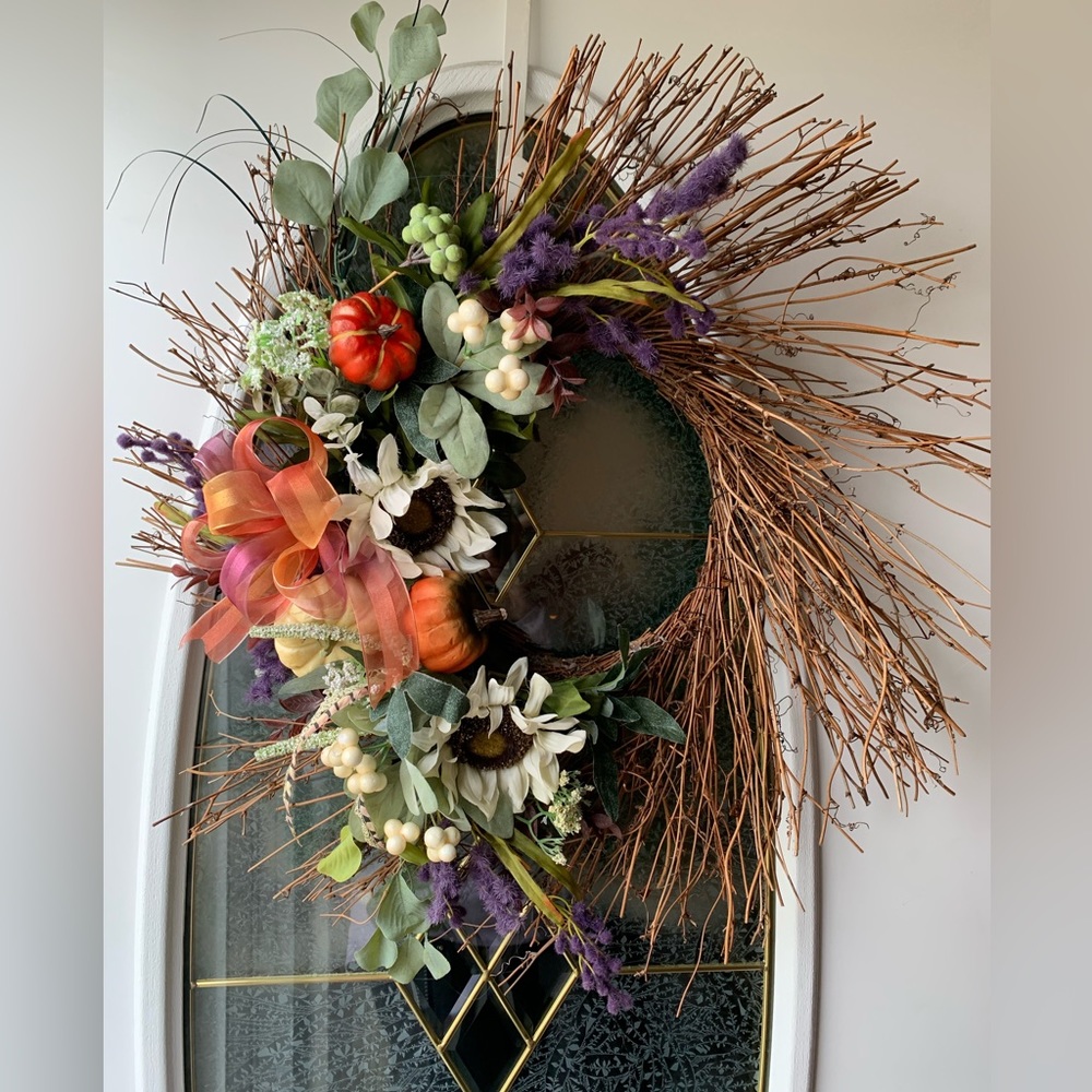 Handmade Fall Wreath